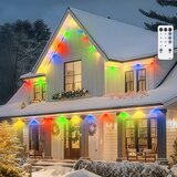 Aigostar LED prigušiva spoljašnji božićni niz 50xLED/8 funkcija 20 m IP44 višebojno + daljinski upravljač | Eponuda.com