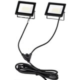 Aigostar LED reflektor sa stalkom 2xLED/30W/230V 6500K IP65 narandžasta/crna | Eponuda.com