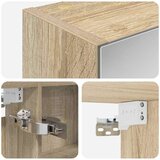  Kopalniška ogledalna omara Sonoma hrast 100 x 14,5 x 70 cm, (5000233355) | Shoptok.si