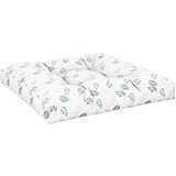  Jastuk za palete s uzorkom lišća 80 x 80 x 12 cm od tkanine | shoptok.hr