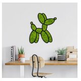 WALLXPERT Zidna dekoracija Mahovina - Balon Pas, 43 x 44 cm, Zelena | Eponuda.ba