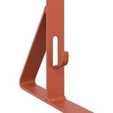  Podrška za zaštitu od snijega Crvena 29,5 x 3 x 34,5 cm Čelik | shoptok.hr
