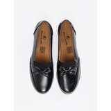 Shelvt Black slip-on shoes with a bow | shoptok.hr