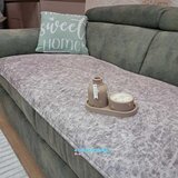  Set sedalnih prekrivača Sahara (Tri dela) za trosed, dvosed I fotelju - Svetlo sivi | Eponuda.com