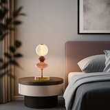  led stona lampa flores LED/10W/230V zlatna/narandžasta/smeđa | Eponuda.com