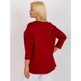 RELEVANCE Blouse-RV-BZ-3770.92-burgundy | Shoptok.si