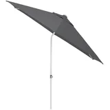 Sončnik KETTLER EASY PUSH ø 300 cm – srebrn / antracit – vodoodporen