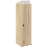 vidaXL Kopalniška omarica z držalom za zvitke sonoma 20,5x22x72 cm | Shoptok.si