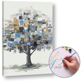  Slikanje brojevima STROM U HMLE - srednje težine | medium difficulty | shoptok.hr