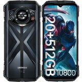 Doogee S118 20/512GB, srebrna pametni robustni telefon Android 14, 10800mAh, (21256081) Cene