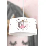Dečija viseća lampa Princeza, Bela