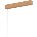 Eglo 39344 - led luster na sajli climene LED/17W/230V + LED/4,2W hrast | Eponuda.com