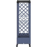  Povišeni krevet s mrežom i krovom Siva 207 x 40 x 129 cm PP | Eponuda.com