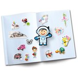 Herma album za nalepke - deklica s mačko | Shoptok.si
