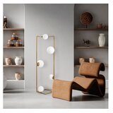 Opviq Podna Lampa Corner 13776, 35 x 35 x 157 cm, 2 x E27 i 3 x E14, 250 cm Kabel, Zlatne boje | Eponuda.ba