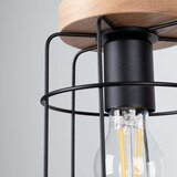  Sollux SL.1263 - Luster na sajli GOTTO 1xE27/15W/230V crna | Eponuda.com