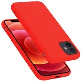 Cadorabo Ohišje združljiv z jabolkom v tekoči rdeči barvi - zaščitni pokrov iz fleksibilnega silikona TPU, (20586824) | Shoptok.si