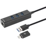 Manhattan 3-Port USB 3.0 Type-C/A Combo Hu | Eponuda.ba