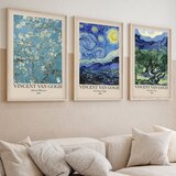 WALLXPERT huhu269 - 50 x 35 Multicolor Decorative Framed MDF Painting (3 Pieces) Cene