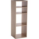 Five polica 2 otvora + 2 police modul 34.5x32x100.5cm furnir natur Cijene