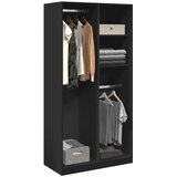 vidaXL Ormar crni 100 x 50 x 200 cm od konstruiranog drva Cene