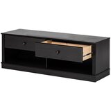 Støraa Tamno smeđa TV komoda od masivnog bora 137x47 cm Anita – | shoptok.hr