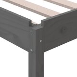 LEŽAJ sivi 75x190 cm od masivne borovine | shoptok.hr