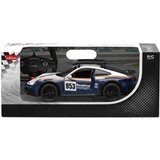  Licencirani auto na daljinsko upravljanje Porsche 911 Dakar Performance Rastar 1:14 - bijelo/plavi | Shoptok.si