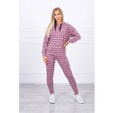 Kesi Set with dark pink print | Shoptok.si