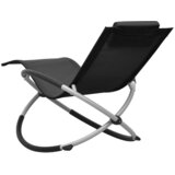  Dječja ležaljka za sunčanje čelična crna | shoptok.hr