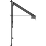 Tenda na uvlačenje antracit 200 x 150 cm od tkanine i čelika | Eponuda.com