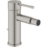 Grohe enoročna armatura za bide Essence z zgornjim delom sifona - brushed hard graphite (32935AL1) | Shoptok.si