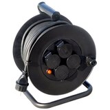 Lewitz Solight PB33 - Produžni kabl na bubnju 25m crni IP44 | Eponuda.com