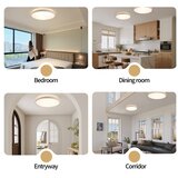  Brilagi - LED prigušiva svetiljka GLASS POOL DOUBLE LED/80W/230V 60 cm bež + daljinski upravljač | Eponuda.com