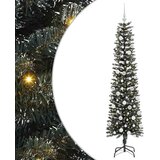 vidaXL Umestno božično drevo med 300 LED Zelena 50,5 x 50,5 x 180 cm | Shoptok.si