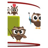  Duolla - Dečiji luster na sajli OWLS MULTI 1xE27/15W/230V prečnik 35 cm | Eponuda.com