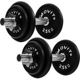 MOVIT set bučica 20 kg, 2 šipke 35 cm i teg ploče 30/31 mm Cene
