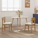  Stolac za blagovanje 2 pcs Prirodna i svijetla | shoptok.hr