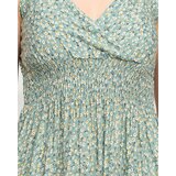 Resti Green short dress with a tiny floral pattern - Clothing | shoptok.hr