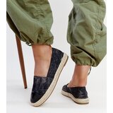 Gemre Black Glossy Espadrilles Surana | shoptok.hr