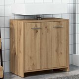  za umivaonik smeđa boja hrasta 60x33x60 cm drveni | shoptok.hr