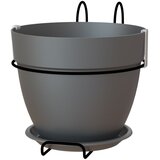  PE ZUNANJI LONEC CAPRI CAMPANA BALKONSKI SET ANTRACIT 20CM | Shoptok.si