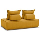 Bobochic Paris Gorčično rumena sedežna garnitura iz tkanine bouclé 175 cm Elisa – | Shoptok.si