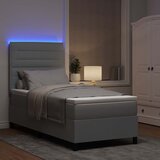  Krevet s opruga kutije Svjetlosiva 80 x 200 cm tkanina | shoptok.hr
