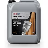 Hemolub motorno olje Max Dizel S3 SAE 30, 10L