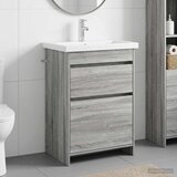  Set namještaja za kupaonicu Siva Sonoma 61 x 40 x 84,5 cm | shoptok.hr