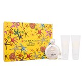 Versace Eros Pour Femme darilni set parfumska voda 100 ml + parfumska voda 5 ml + gel za prhanje 100 ml + losjon za telo 100 ml za ženske Cene