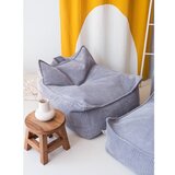 Wigiwama Modra otroška vreča za sedenje iz rebrastega žameta Chair – | Shoptok.si