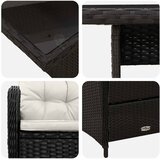  set za objedovanje 3 pcs Crna i krem-bijela poliratan | Eponuda.ba