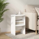  Pomoćni ormarić 2 pcs Bijeli Ø40 x 50 cm Konstrukcijsko drvo | shoptok.hr